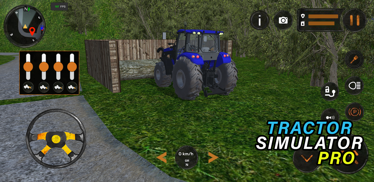 Farm Simulator: Wood Transport - عکس بازی موبایلی اندروید