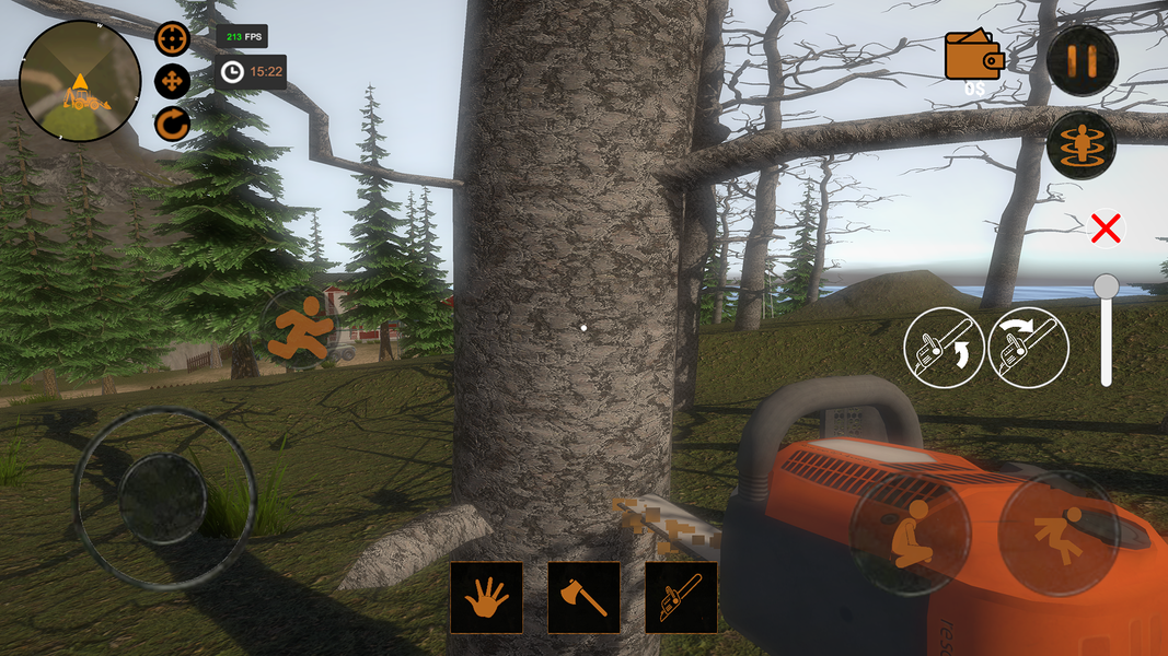 Truck Driver Forest Simulator - عکس بازی موبایلی اندروید