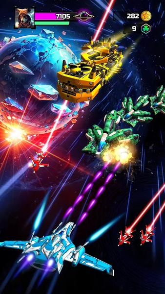 Chaos Galaxy - Space Shooter - عکس بازی موبایلی اندروید