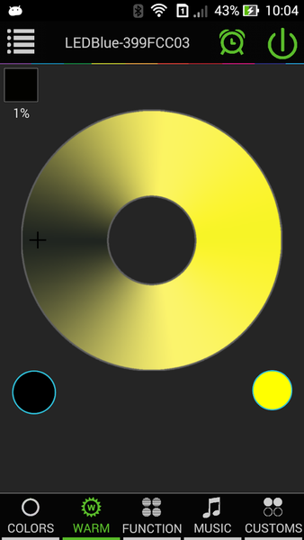 LED Magic Blue - Image screenshot of android app