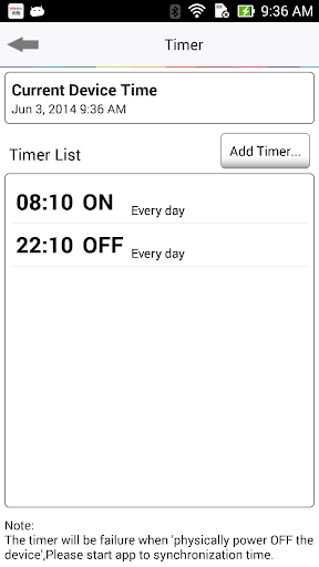 Magic Light - BLE - عکس برنامه موبایلی اندروید