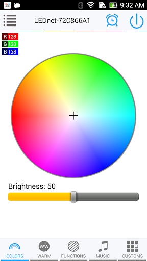 Magic Light - BLE - Image screenshot of android app