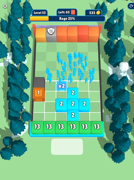 Cube Crusher 3D - Gameplay image of android game