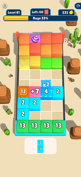 Cube Crusher 3D - Gameplay image of android game