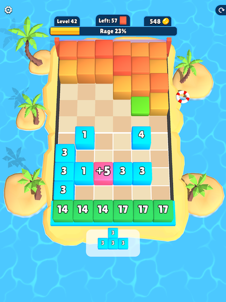 Cube Crusher 3D - Gameplay image of android game