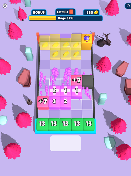 Cube Crusher 3D - Gameplay image of android game