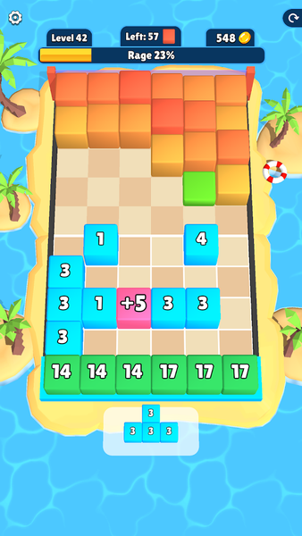 Cube Crusher 3D - Gameplay image of android game