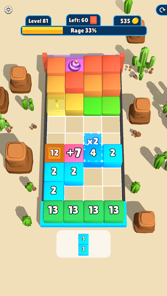 Cube Crusher 3D - Gameplay image of android game