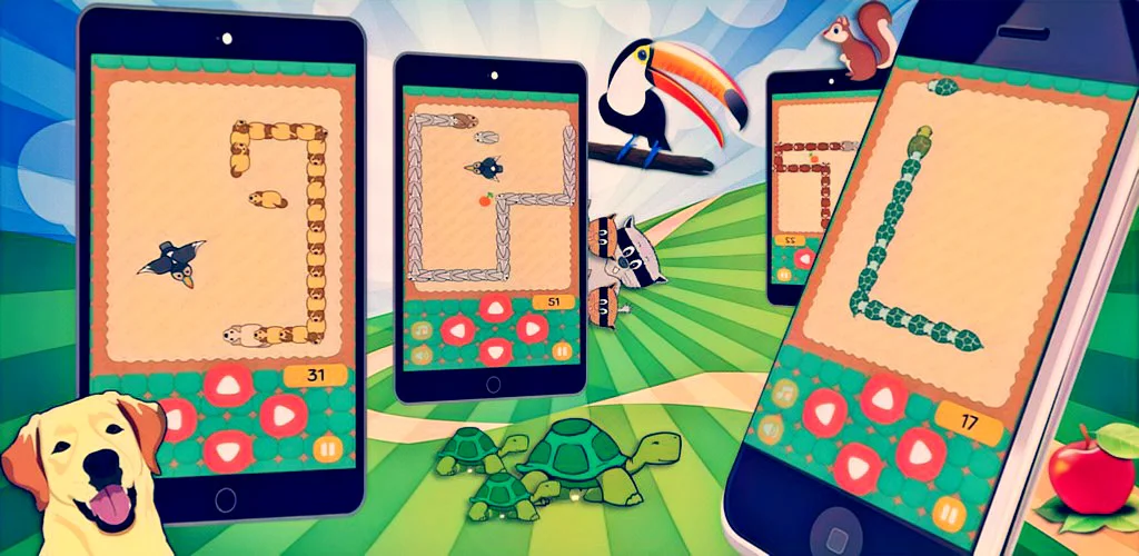 Not Only Snakes - Snake Game w - عکس بازی موبایلی اندروید