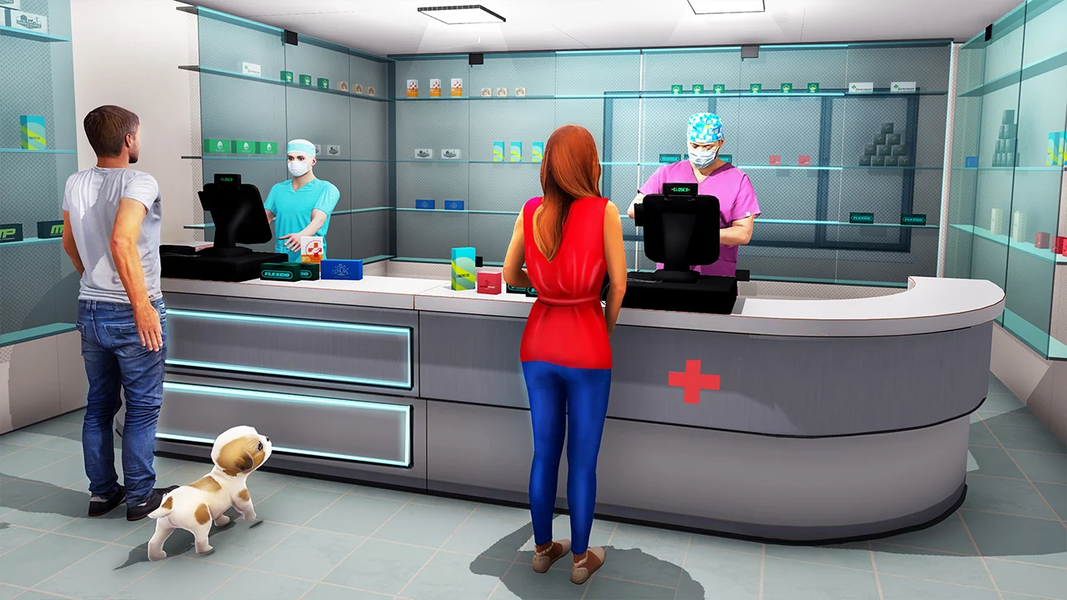 Pet Vet Doctor Animal Hospital - Gameplay image of android game