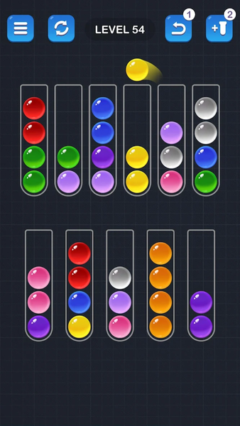 Ball Sort Game - Color Puzzle - Gameplay image of android game