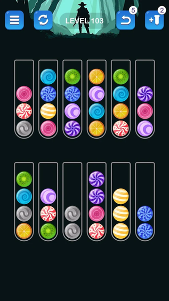 Ball Sort Game - Color Puzzle - Gameplay image of android game