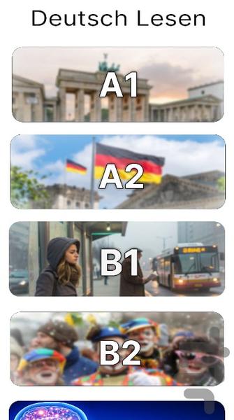 Deutsch:Lesen - Image screenshot of android app