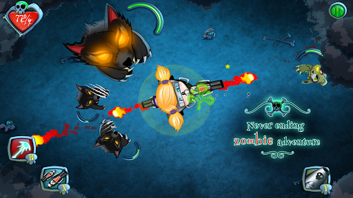 Zombie Shooter Defense Game - Gameplay image of android game