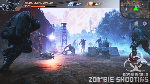 Zombie Shooting Game: 3d DayZ Survival - Gameplay image of android game