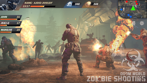 Zombie Shooting Game: 3d DayZ Survival - Gameplay image of android game