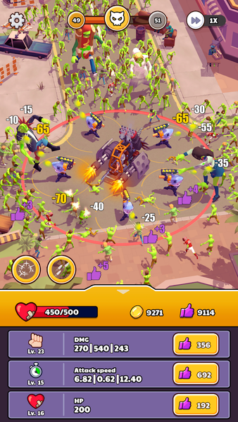 Lazy Apocalypse: Tower Defense - عکس بازی موبایلی اندروید