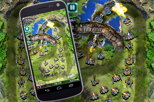 Galaxy Defense (Tower Game) - عکس بازی موبایلی اندروید