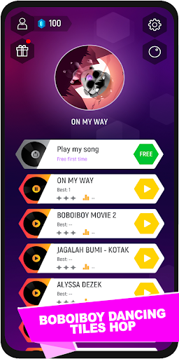 Bob Dancing Beat Tiles Hop - عکس بازی موبایلی اندروید