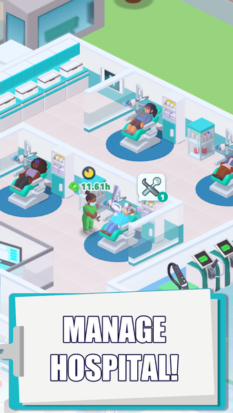 Ouch Clinics：Happy Hospital - Gameplay image of android game