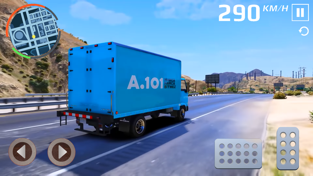 Truck Cargo Transport Game ۳D - عکس بازی موبایلی اندروید
