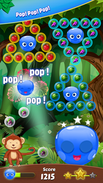 Bubble Shooter : Fruit Splash - Gameplay image of android game