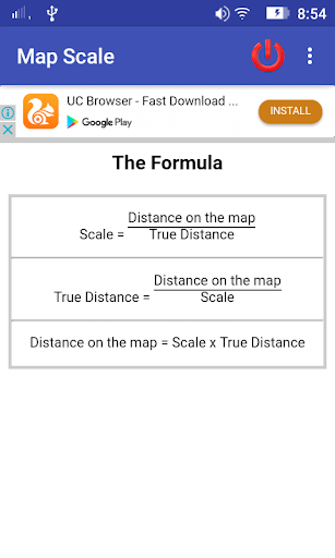 Map Scale - Image screenshot of android app