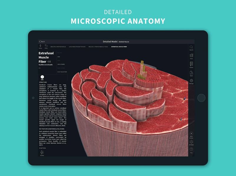 Complete Anatomy - عکس برنامه موبایلی اندروید