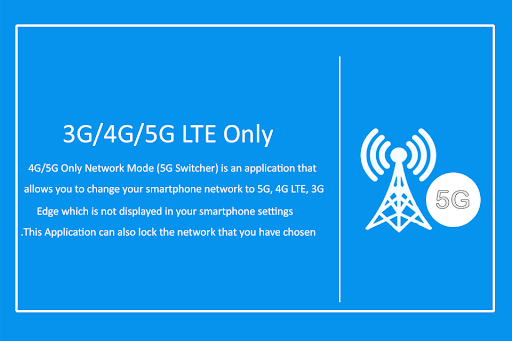 5G lte Only , 4G lte only , 5G Switcher - عکس برنامه موبایلی اندروید