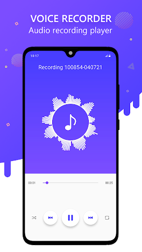 Voice Recorder - عکس برنامه موبایلی اندروید
