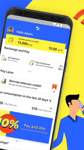 Raseedi - Call,Pay & Pay later - Image screenshot of android app