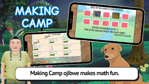 Making Camp Ojibwe - Image screenshot of android app
