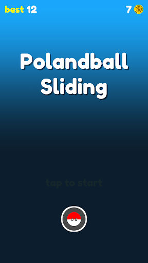 Polandball Sliding - Image screenshot of android app