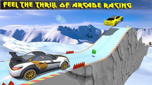 Car Stunt Game Mountain Climb - Gameplay image of android game