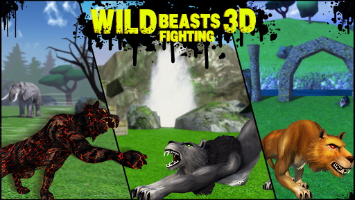 Big Cat Fighting Simulator 2018: Angry Wild Beasts - عکس بازی موبایلی اندروید