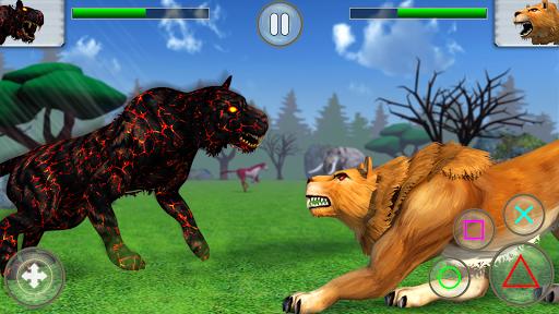 Big Cat Fighting Simulator 2018: Angry Wild Beasts - عکس بازی موبایلی اندروید