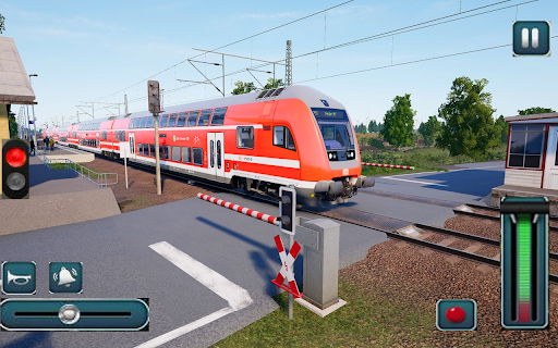 Bullet train simulator game 3d - Gameplay image of android game