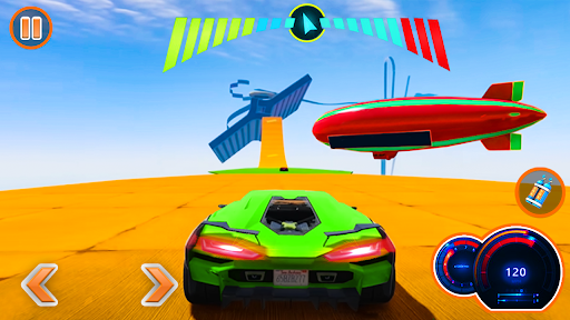 Extreme City GT Car Stunts 3D - Gameplay image of android game