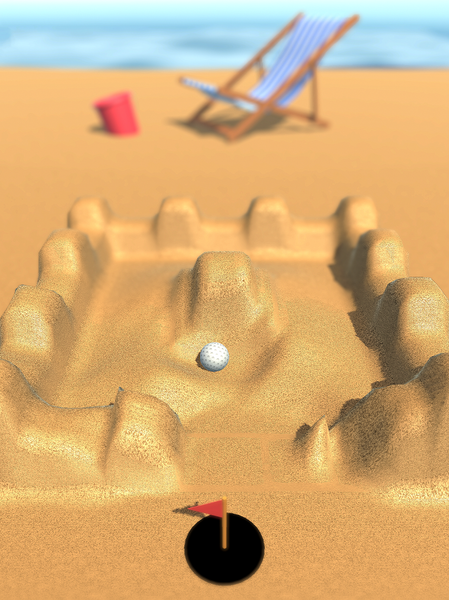 Sand Golf - عکس برنامه موبایلی اندروید