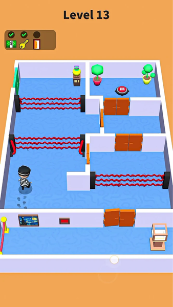 Robbery Escape: Sneak & Run - Gameplay image of android game