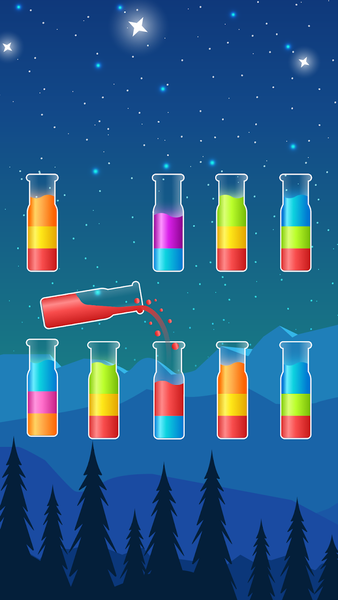 Water Sort Puzzle Color Game - عکس بازی موبایلی اندروید