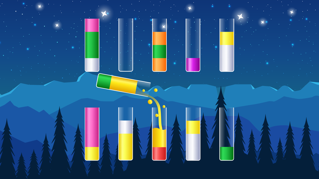 Water Sort Puzzle Color Game - عکس بازی موبایلی اندروید