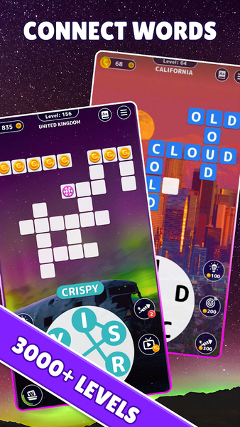 Word Maker: Words Games Puzzle - Gameplay image of android game