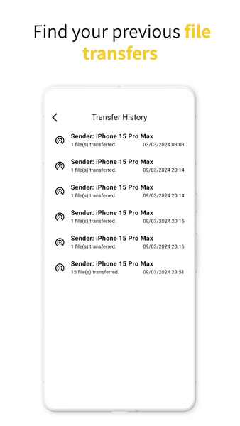 FileFlow, File Transfer - عکس برنامه موبایلی اندروید
