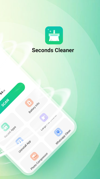 Seconds Cleaner - Click Clean - Image screenshot of android app