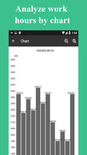 Timesheet - Work Hours Tracker - Image screenshot of android app