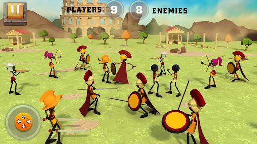 Battle of Rome : War Simulator - Gameplay image of android game
