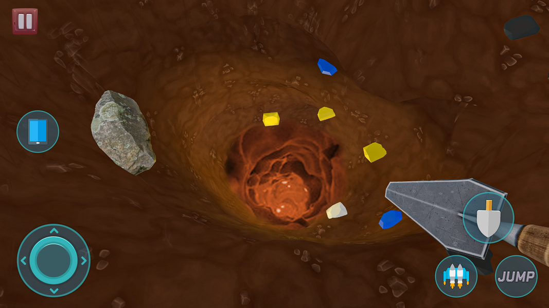 Hole Digging Game Sim ۳d - عکس بازی موبایلی اندروید