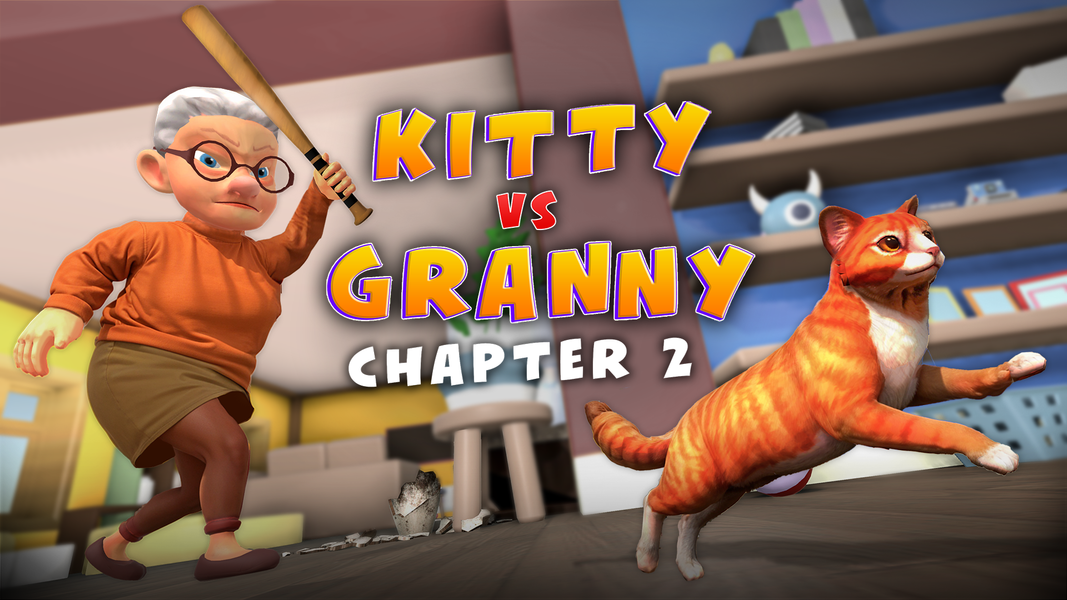 Kitty vs Granny - Chapter 2 - Gameplay image of android game