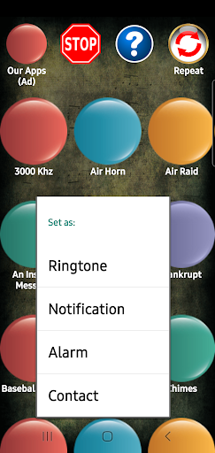 Sound Effect Ringtones - عکس برنامه موبایلی اندروید